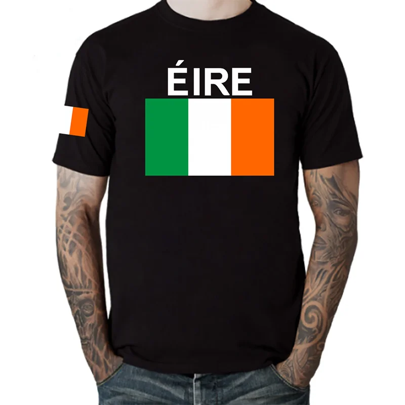 Ireland Summer Clothing - Мужская футболка Eire Ireland, крутые модные