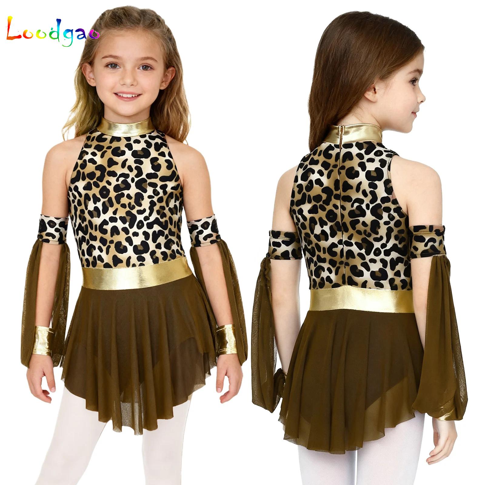 Summer Clothing Girl - Детский леопардовый дикий пещерный костюм Croods,
