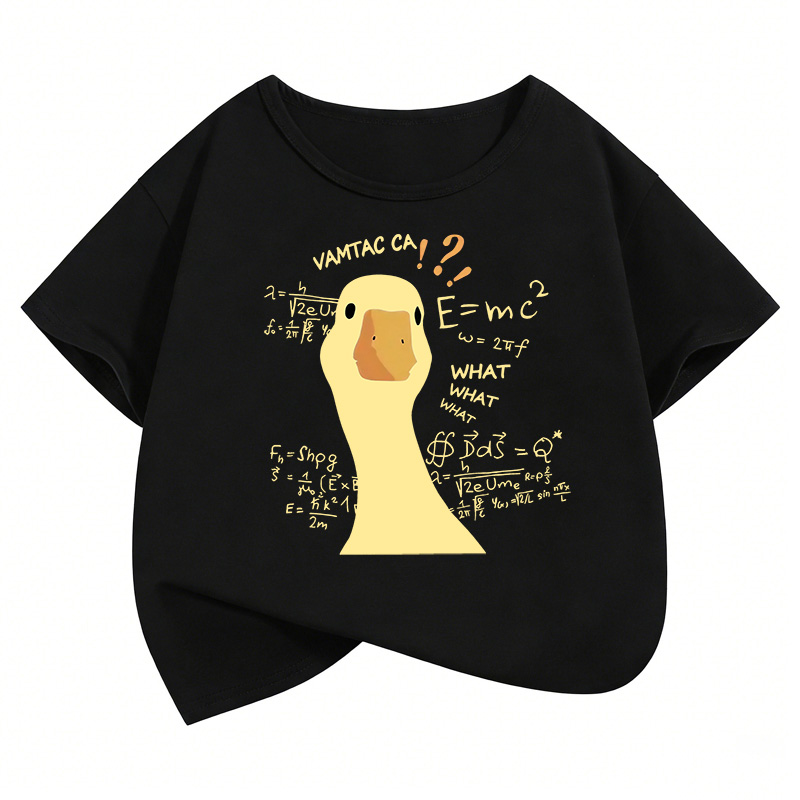 Summer Duck Clothing - Забавная футболка с изображением утки VAMTAC