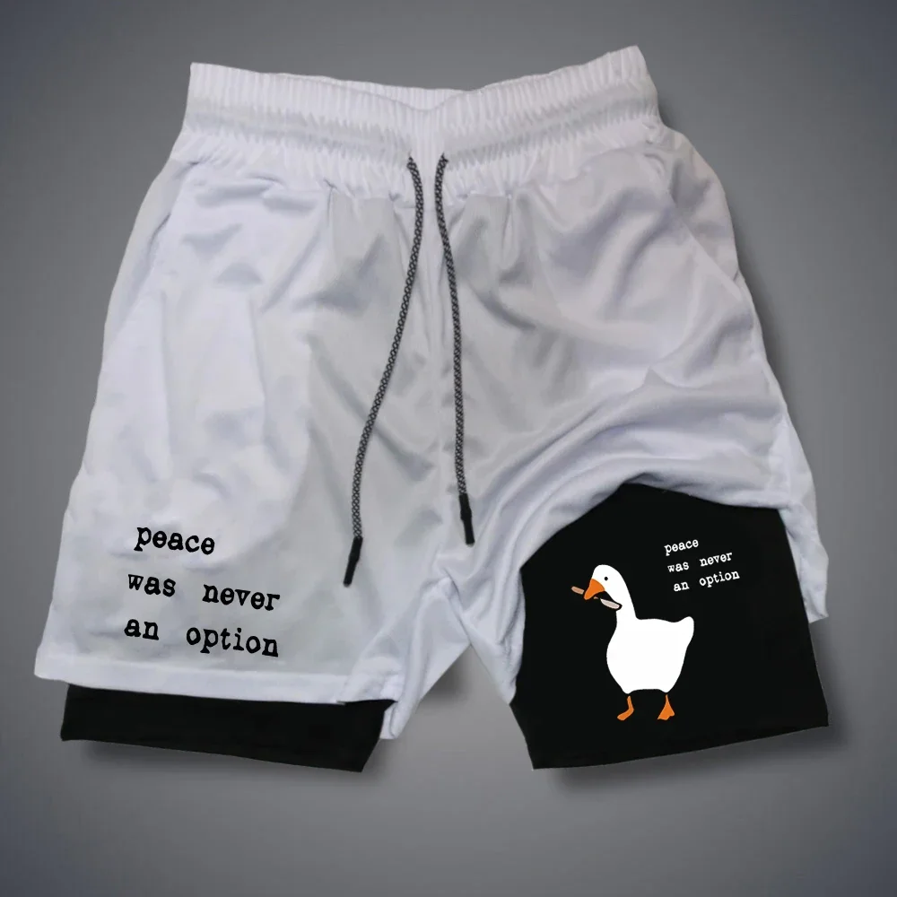 Summer Duck Clothing - Мужские шорты с принтом мультяшной утки,