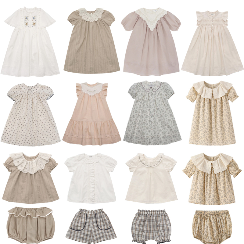 Summer Line Clothing Brand - Новинка 2024, Летнее Детское платье Lou