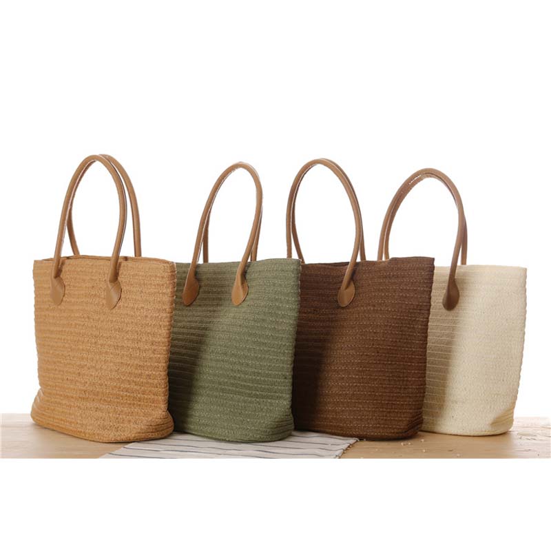 Beach Bag Straw - Летние дорожные сумки ручной работы для