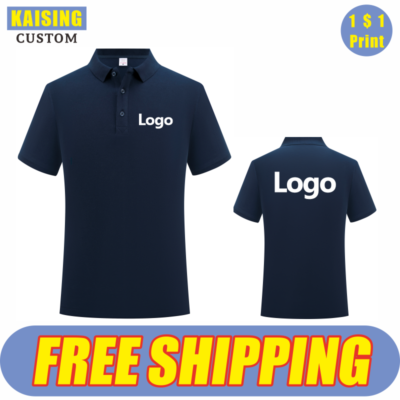 Quality Summer Clothing - KAISING Высококачественная рубашка-поло из чистого хлопка