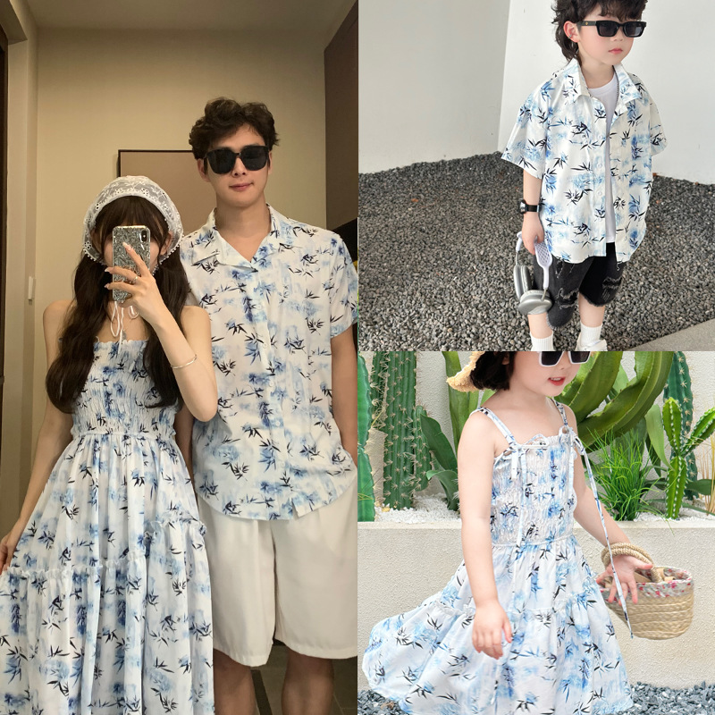 Summer Clothing Resort - Детское пляжное платье с принтом для