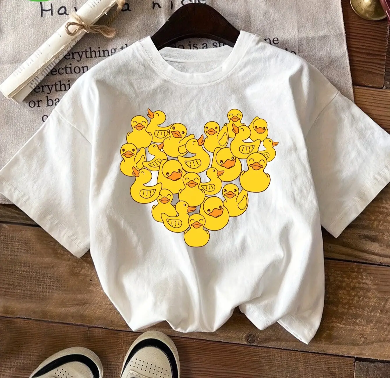 Summer Duck Clothing - Женская повседневная футболка с коротким рукавом