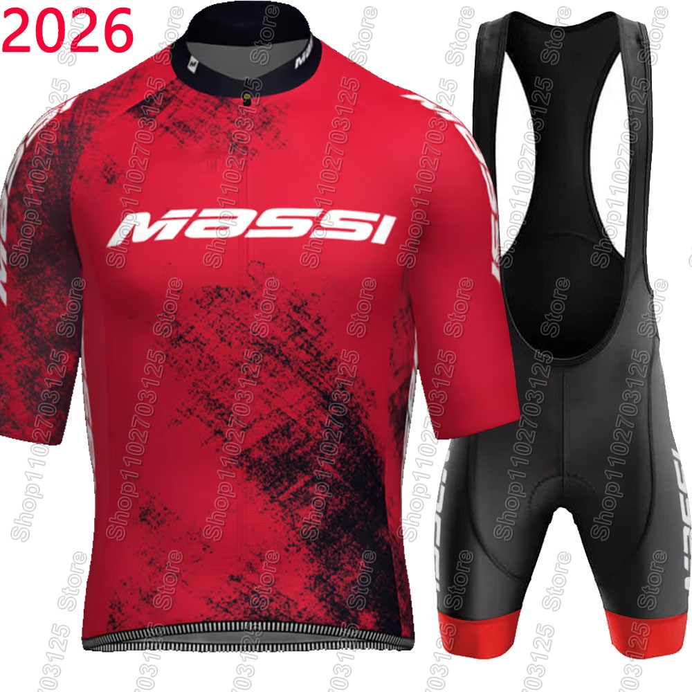 Summer Clothing In Spanish - Комплект велоформы Massi 2026 Team: мужской