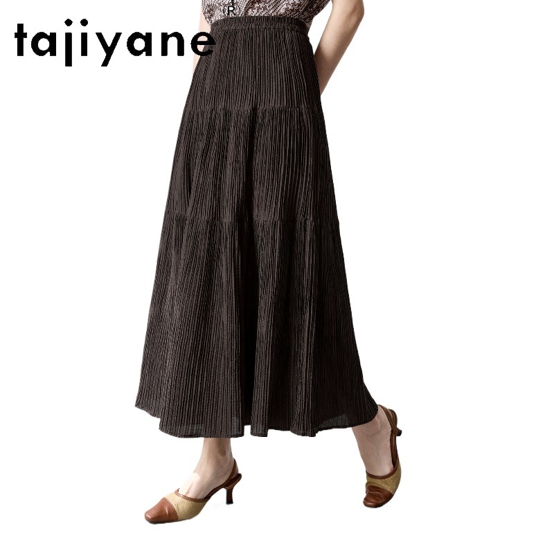 Summer Line Clothing Brand - TAJIYANE 97.6% Шелковые женские юбки из