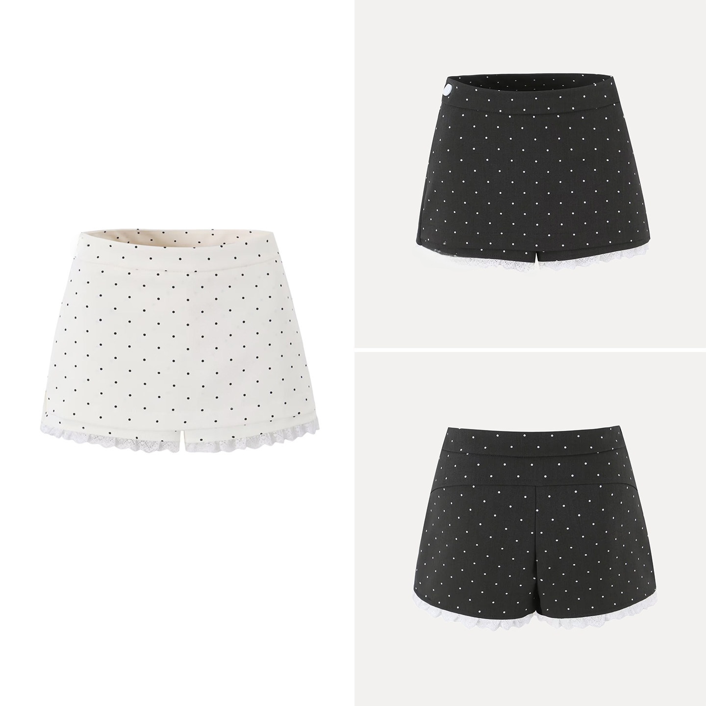 Summer Line Clothing Brand - Модные женские шорты-юбка А-силуэта с кружевом