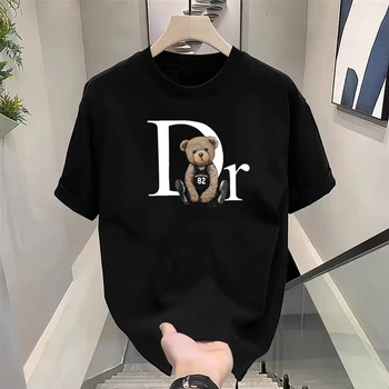 Quality Summer Clothing - Роскошная брендовая футболка с милым принтом