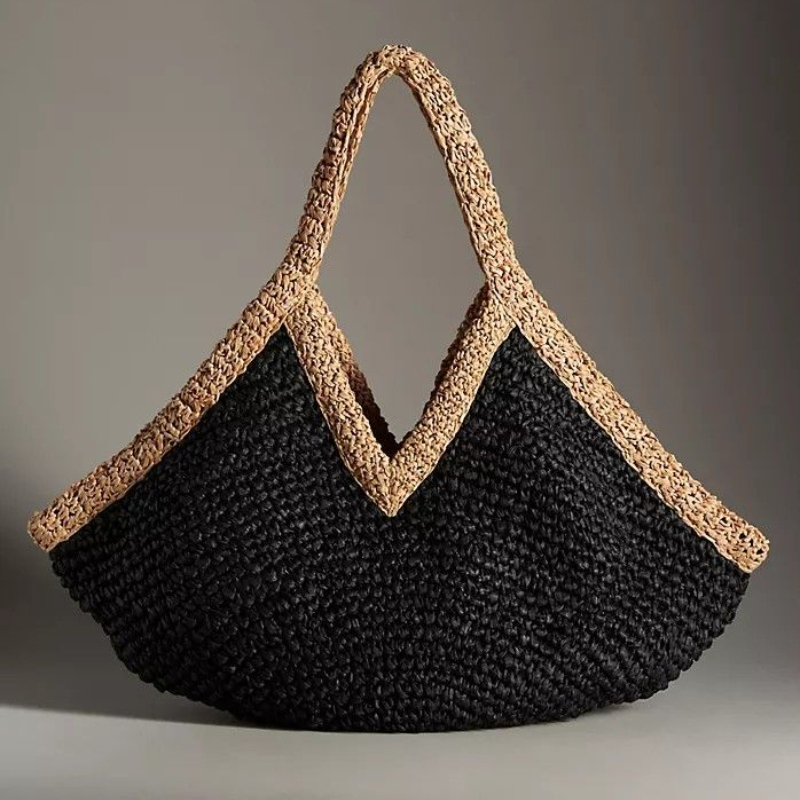 Beach Bag Straw - Новая летняя плетеная сумка ручной работы: