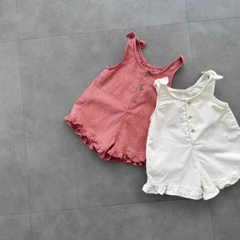 Summer Clothing Toddler - Летний комбинезон для девочек HY2831 с
