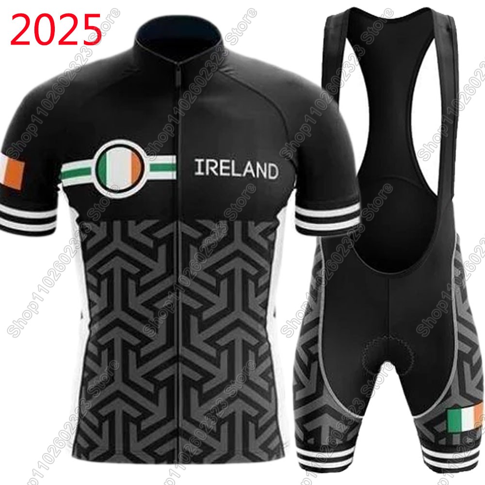 Ireland Summer Clothing - Комплект велосипедного трикотажа национальной сборной Ирландии