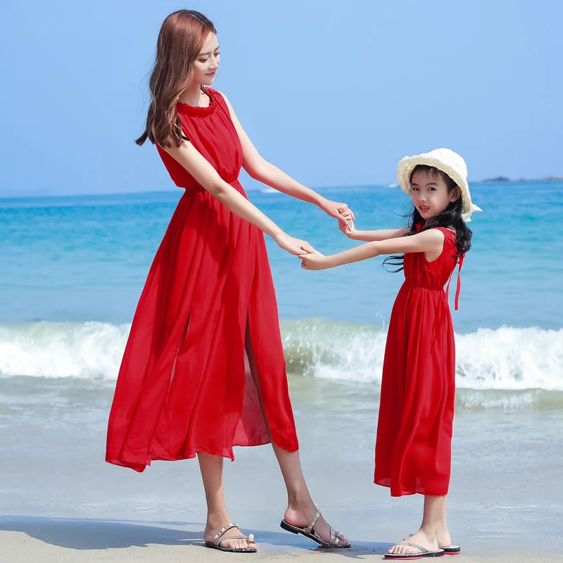 Платье для мамы и девочки, оди – обзор и цена Summer Clothing Resort