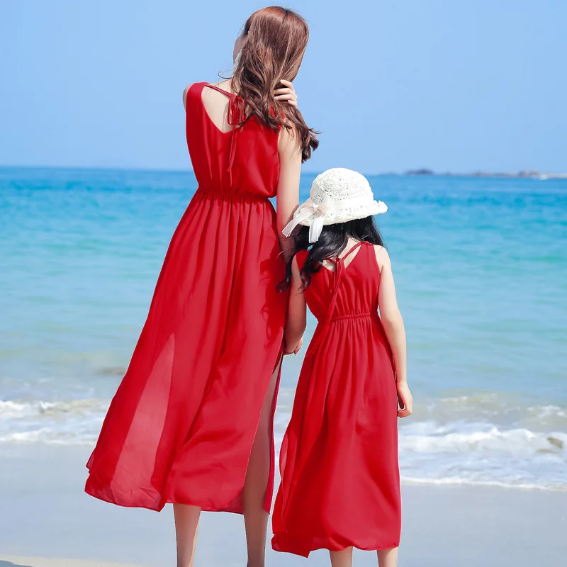 Платье для мамы и девочки, оди – обзор и цена Summer Clothing Resort