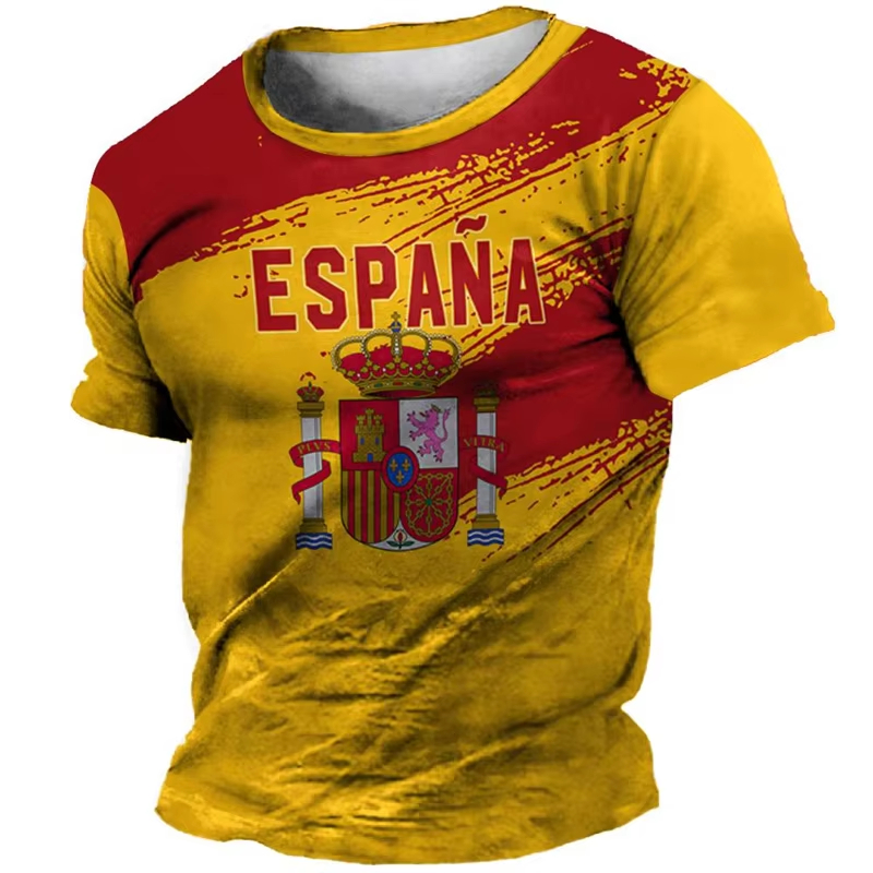 Мужская футболка с 3D-принтом  – обзор и цена Summer Clothing In Spanish