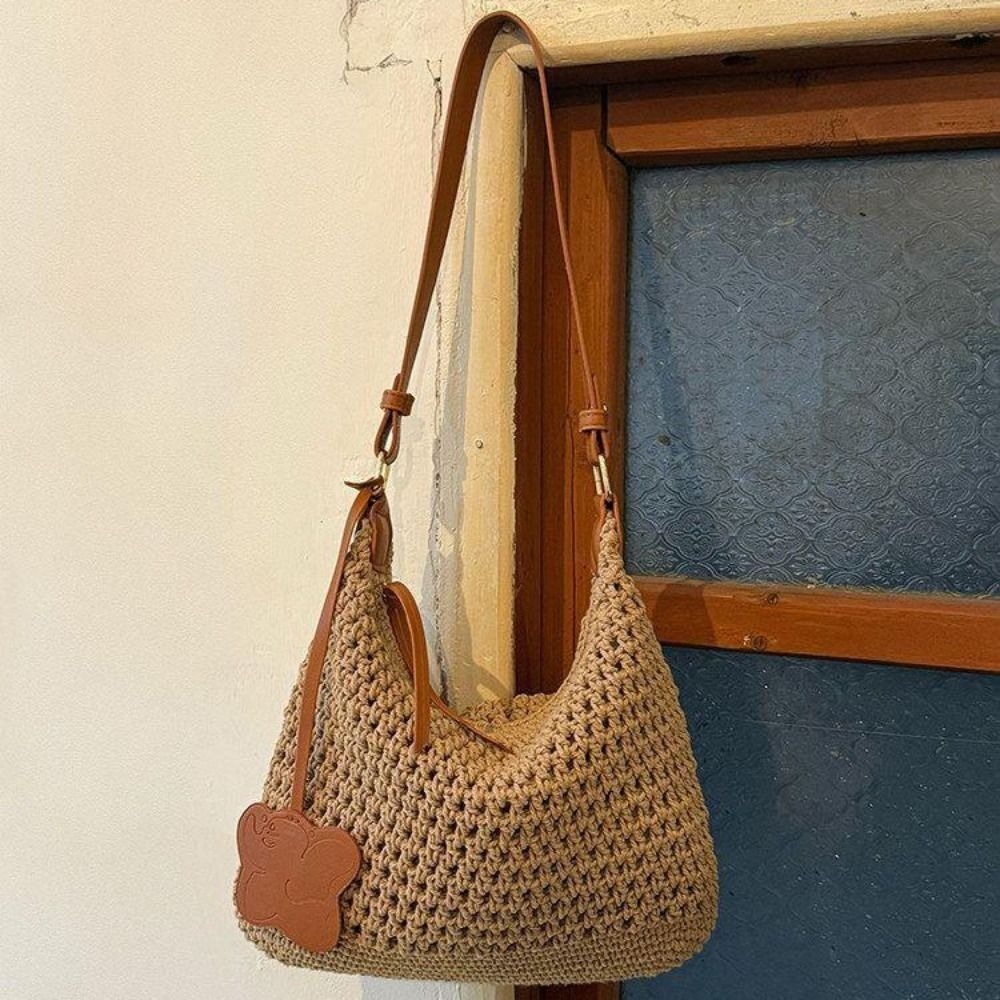 Новая плетеная сумка ручной ра – обзор и цена Beach Bag Straw