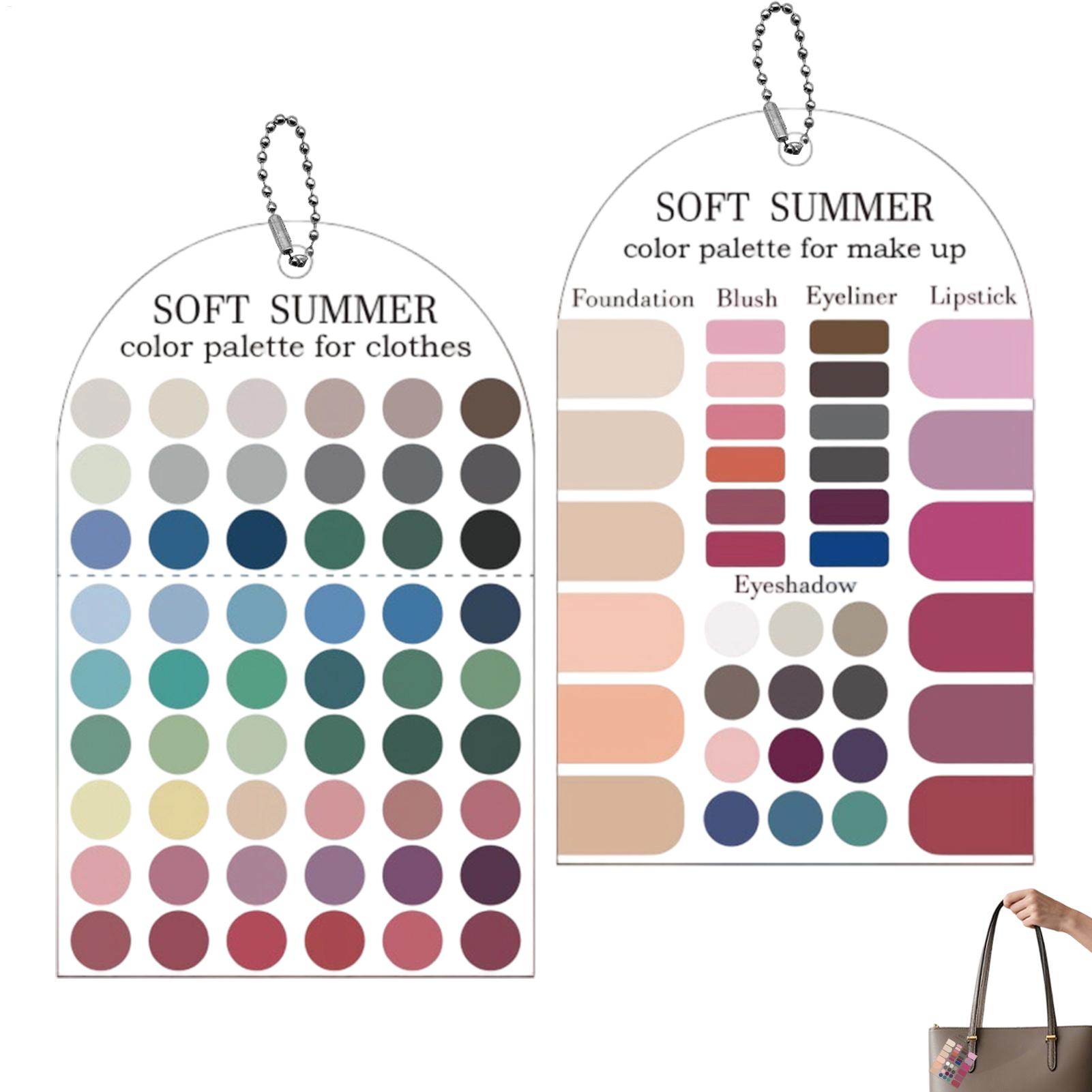 2 шт. Мягкие летние цветовые п – обзор и цена Summer Clothing Color Palette