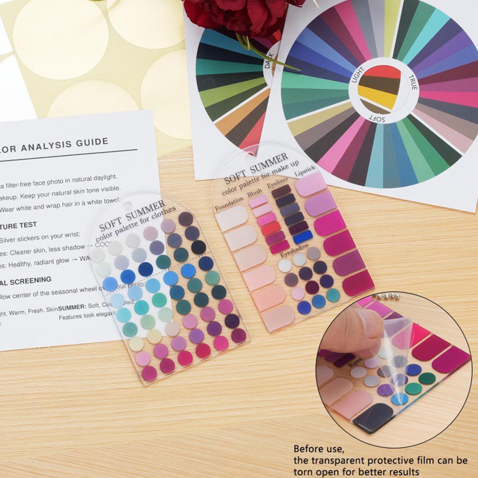 Карточки-палитры цветов Soft S – обзор и цена Summer Clothing Color Palette