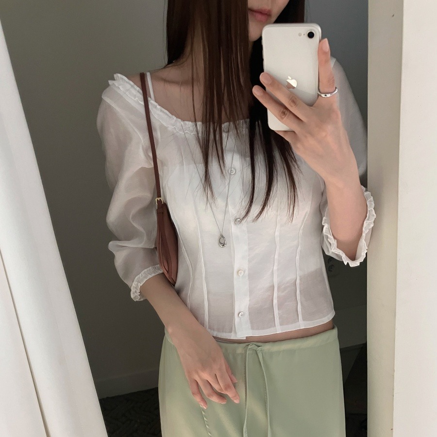 Элегантная женская рубашка с к – обзор и цена Quality Summer Clothing