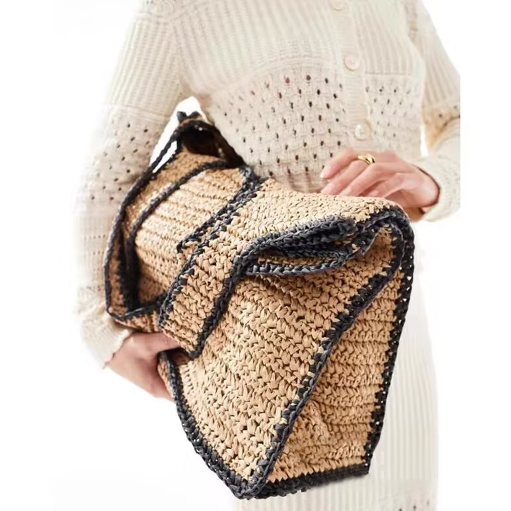Соломенные сумки большой емкос – обзор и цена Beach Bag Straw