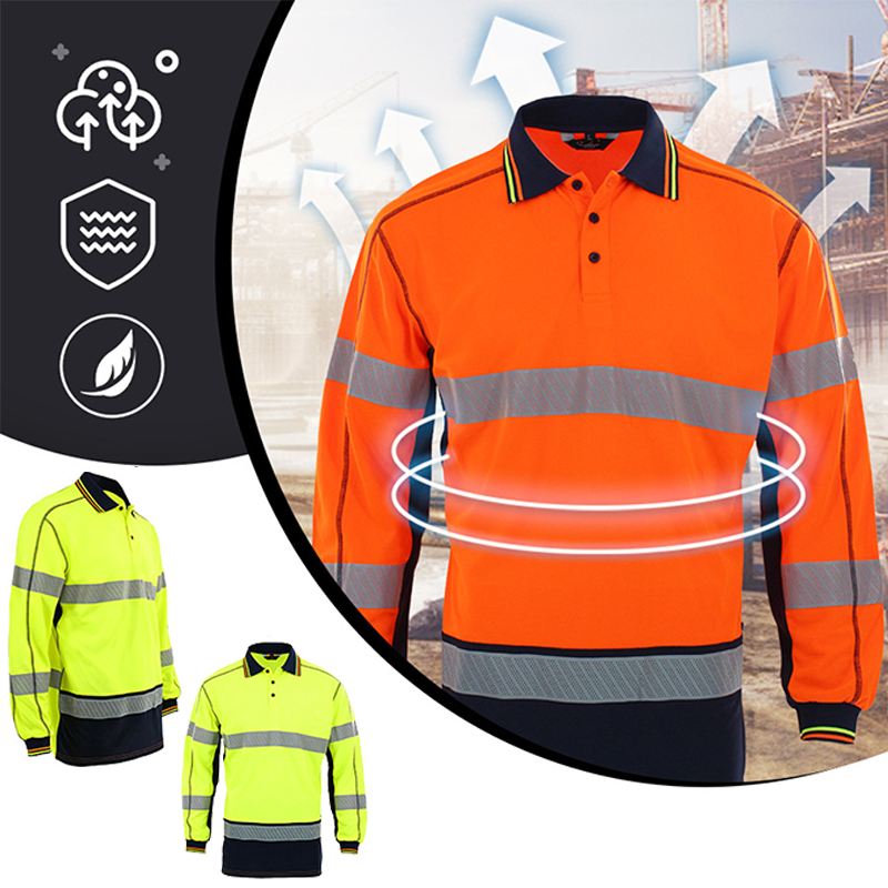 Быстросохнущие мужские поло-ру – обзор и цена Summer Hi Vis Clothing
