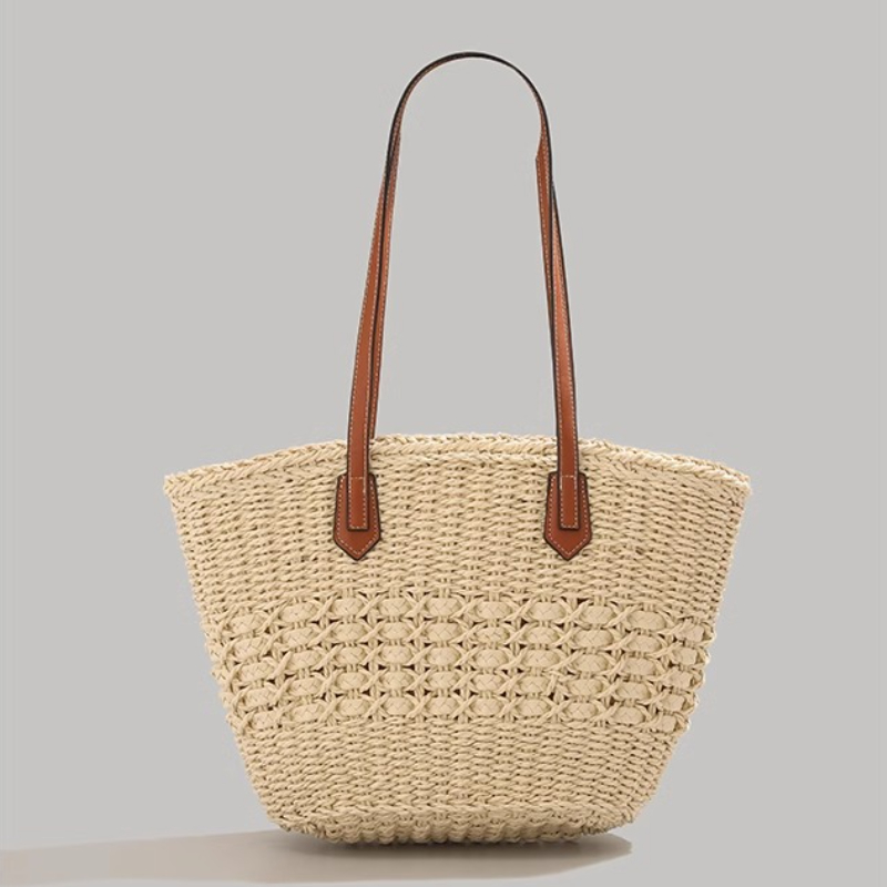 Очень большая складная соломен – обзор и цена Beach Bag Straw