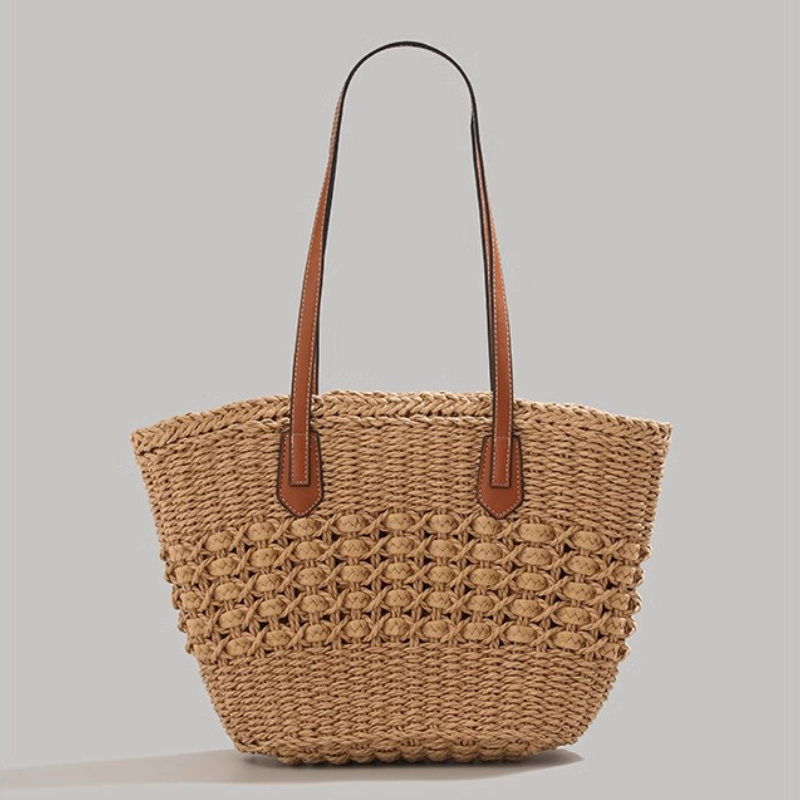 Очень большая складная соломен – обзор и цена Beach Bag Straw