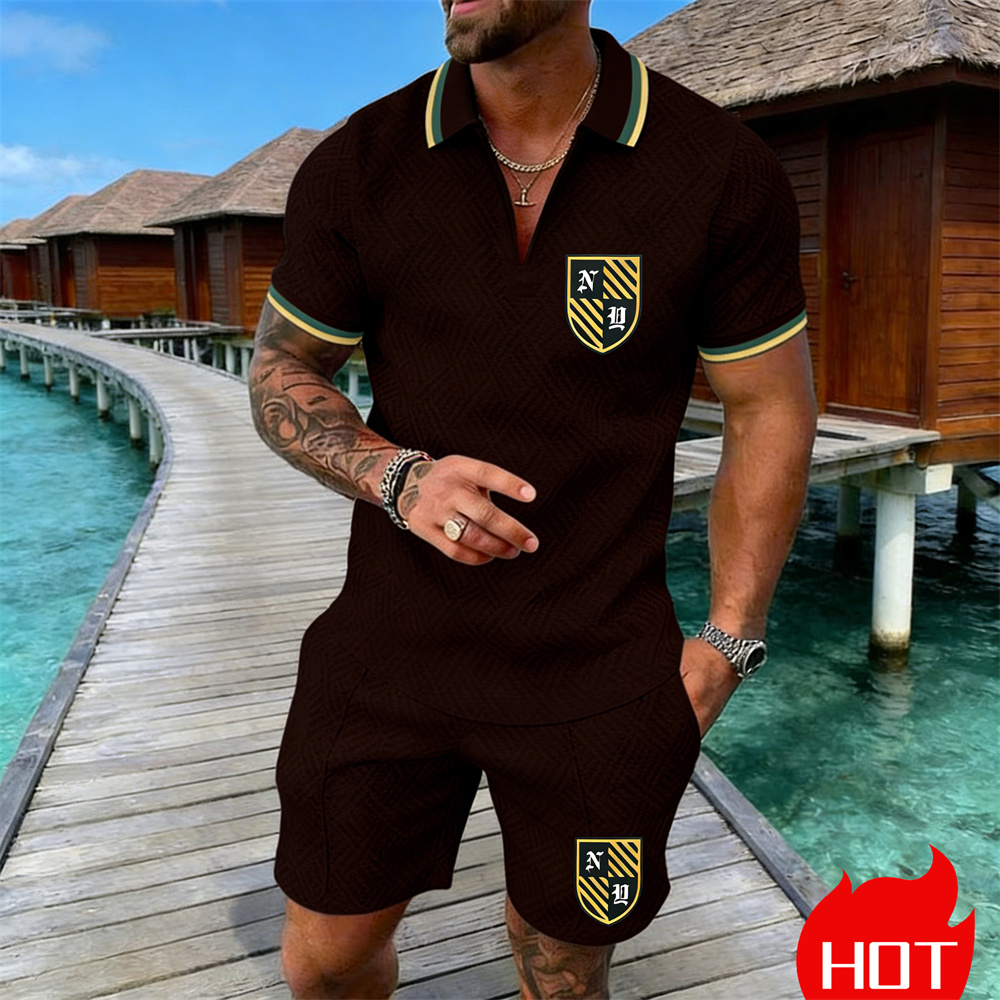 Летний комплект мужских поло с – обзор и цена Summer Clothing Resort