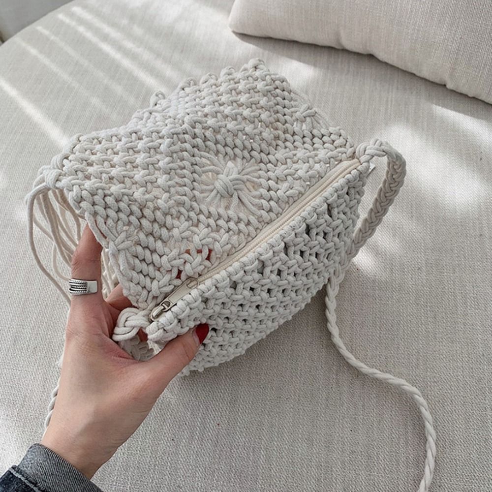 Ретро-сумка из плетеной соломк – обзор и цена Beach Bag Straw