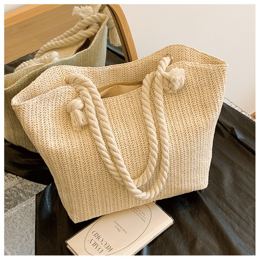 Новая летняя пляжная сумка-тоу – обзор и цена Beach Bag Straw