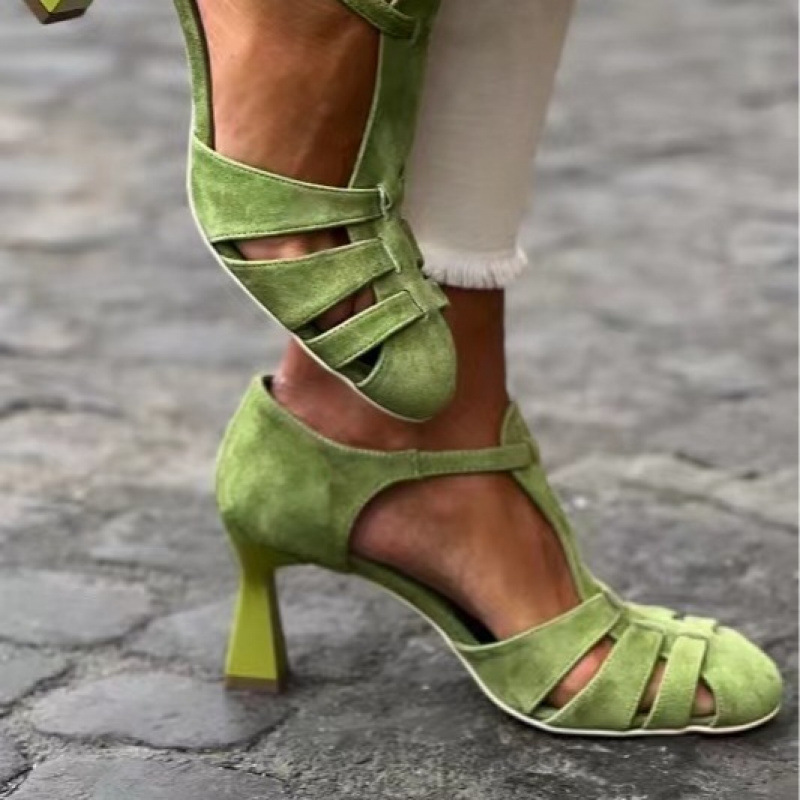Женские зеленые замшевые туфли – обзор и цена Summer Clothing Sale