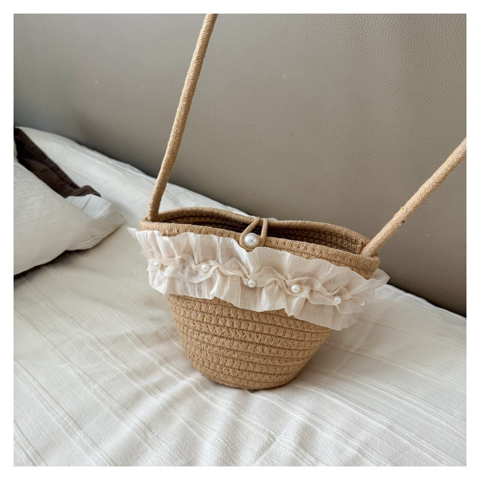 Детский летний набор: соломенн – обзор и цена Beach Bag Straw