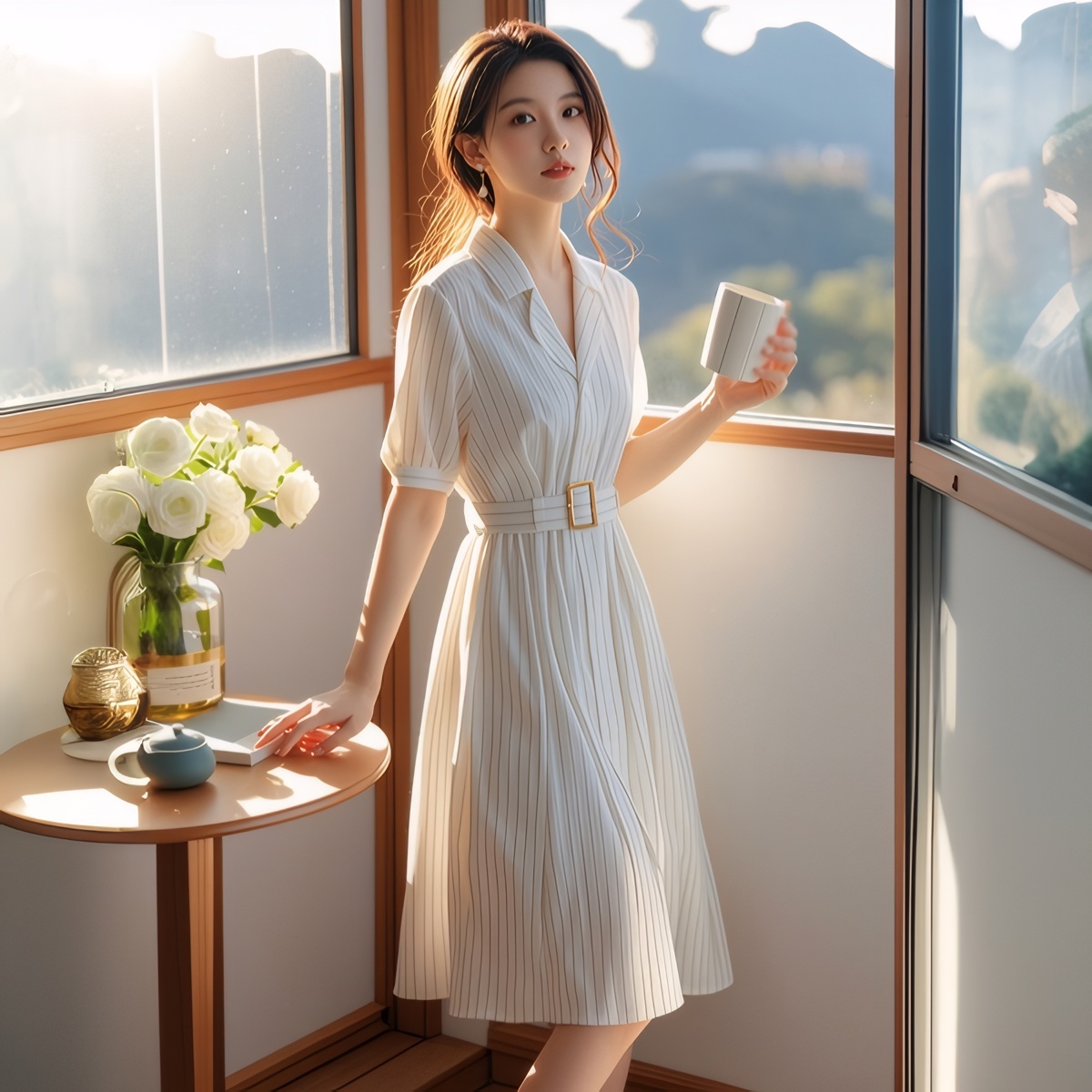 Платье с высокой талией в поло – обзор и цена Summer Line Clothing Brand