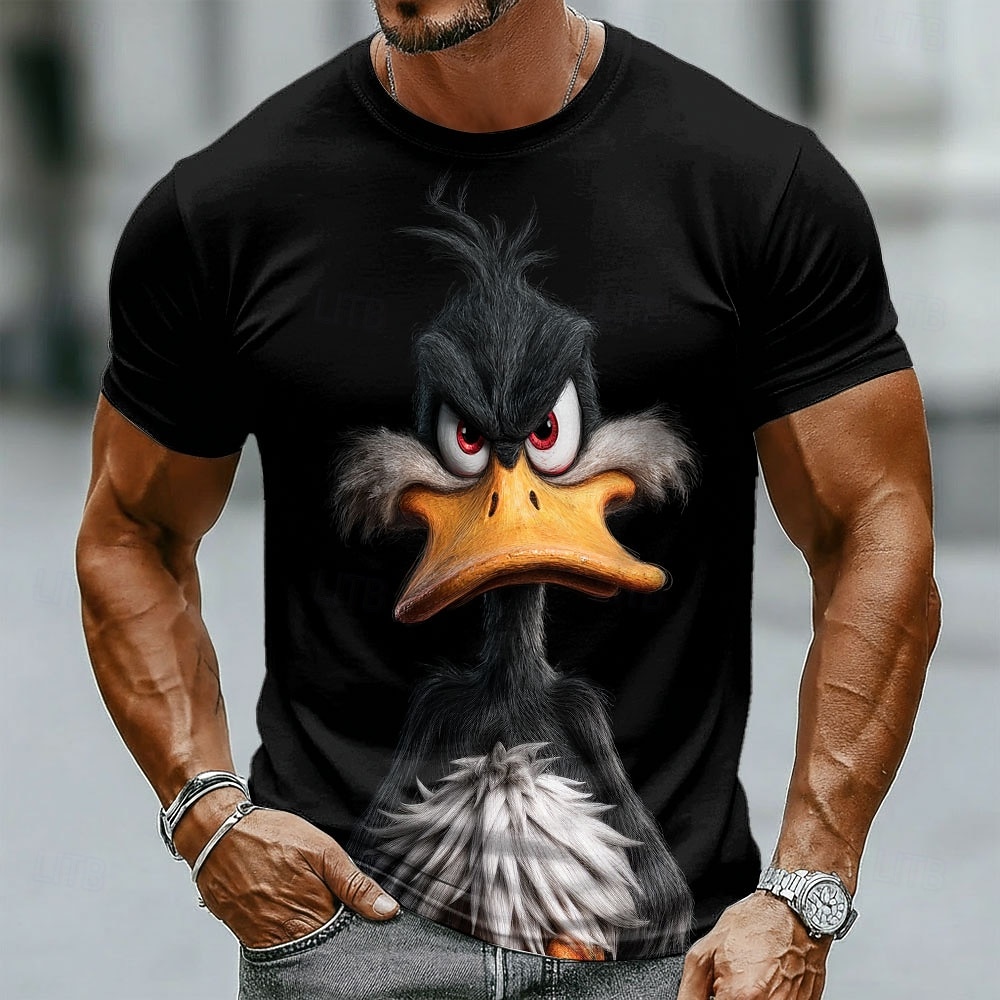 Забавные мужские футболки с 3D – обзор и цена Summer Duck Clothing