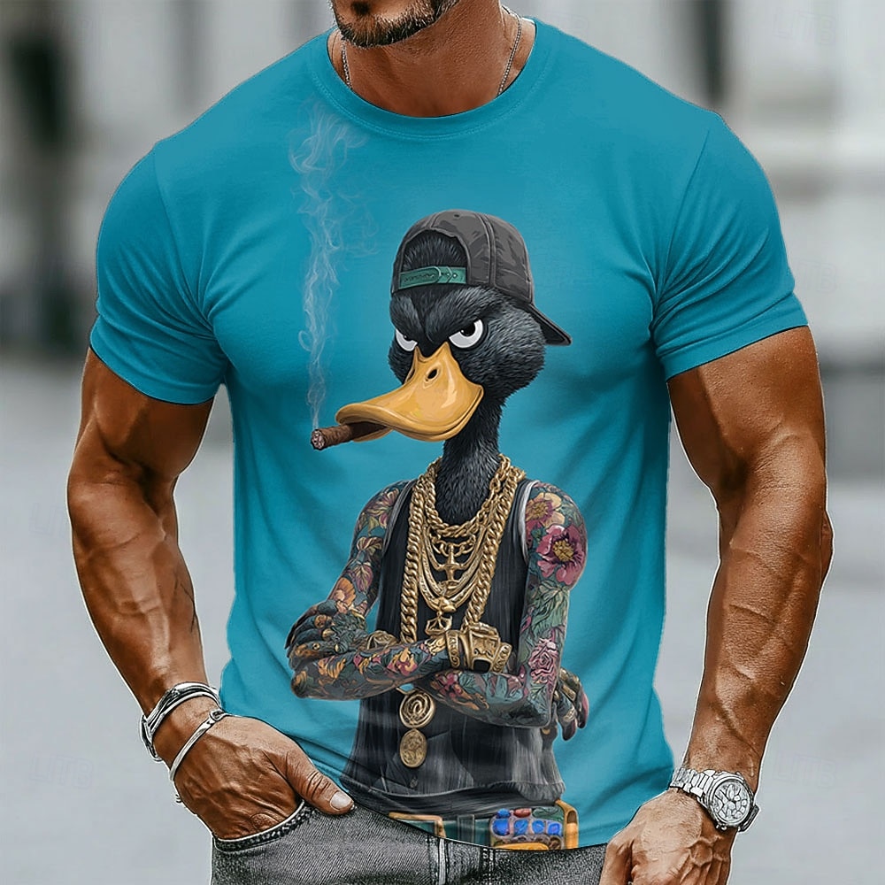 Забавные мужские футболки с 3D – обзор и цена Summer Duck Clothing