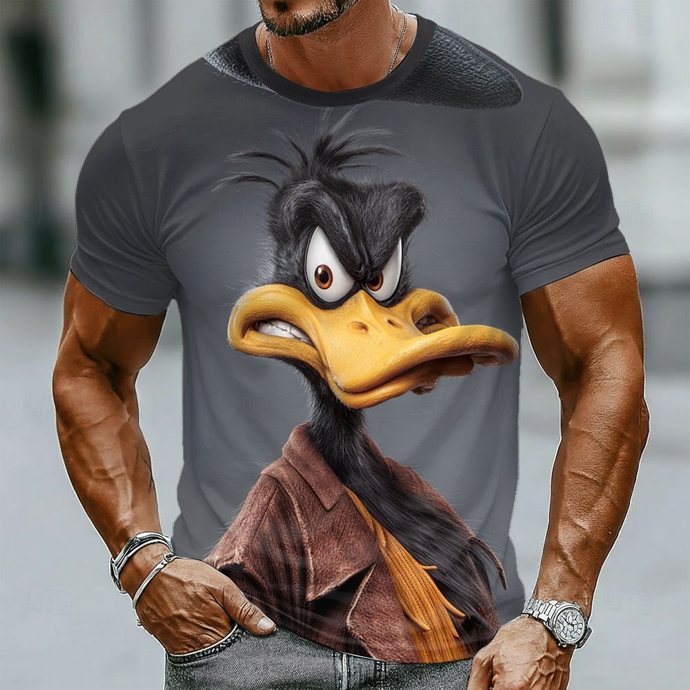 Забавные мужские футболки с 3D – обзор и цена Summer Duck Clothing