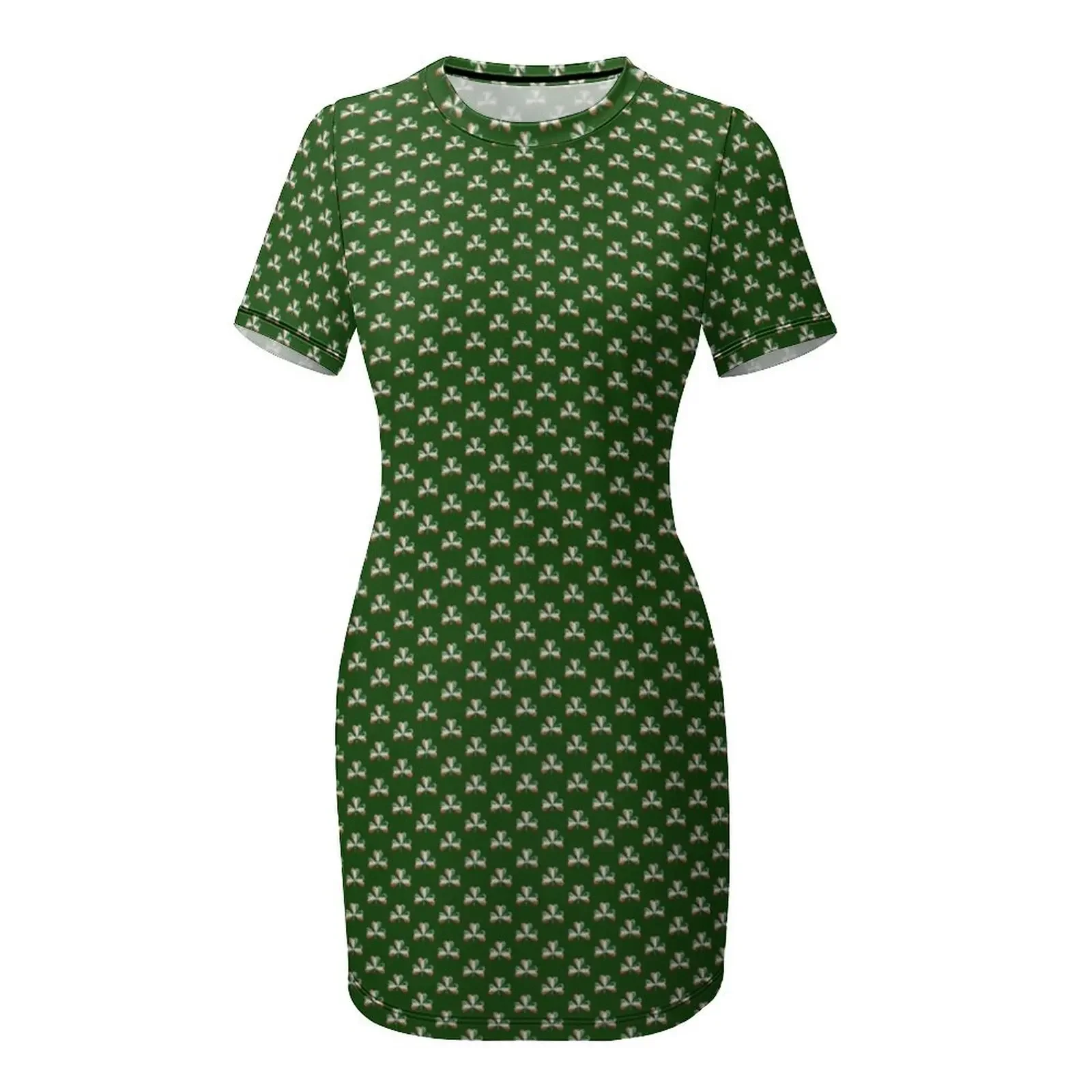 Платье с короткими рукавами в  – обзор и цена Ireland Summer Clothing