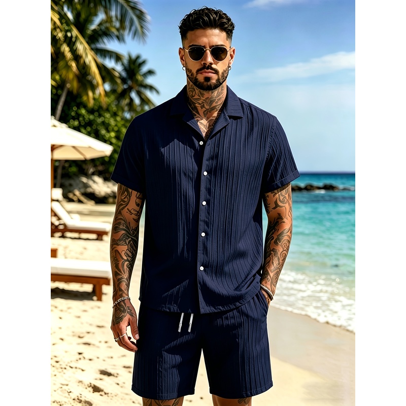 Мужской летний повседневный ко – обзор и цена Summer Clothing Beach