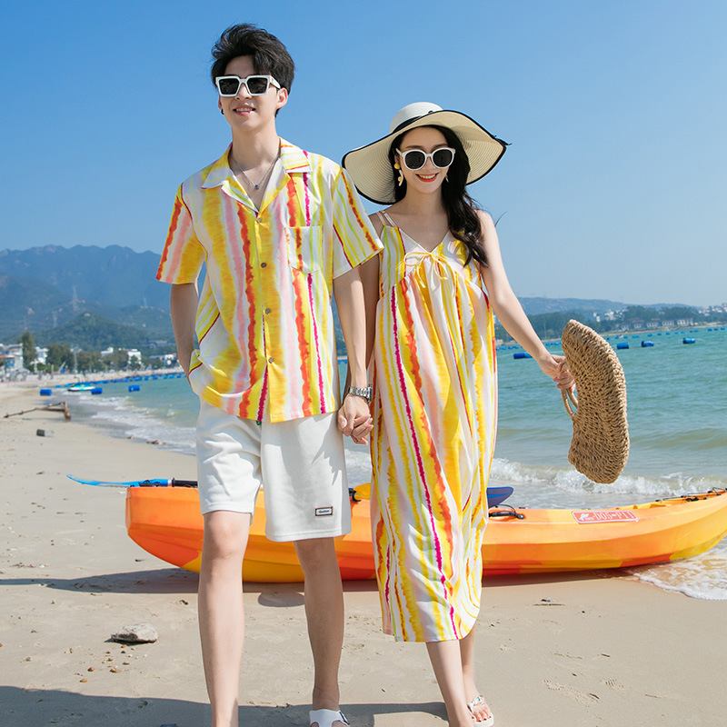 Парная пляжная одежда для семе – обзор и цена Summer Clothing Resort