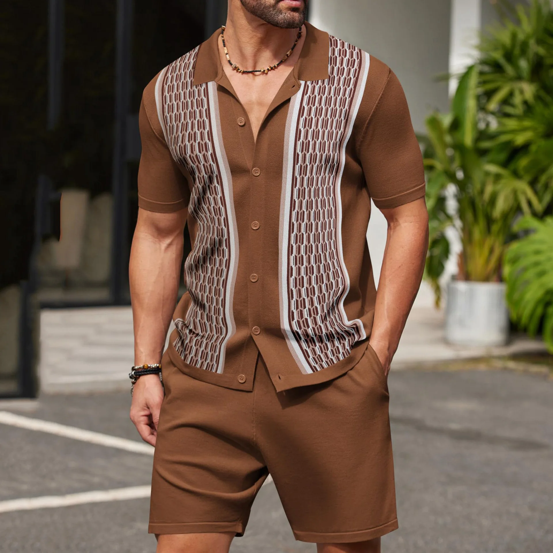 Летний мужской комплект из дву – обзор и цена Quality Summer Clothing