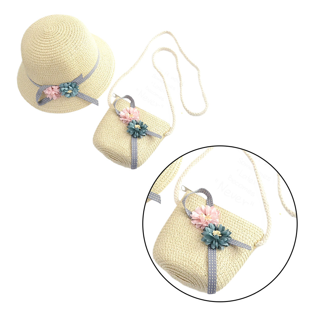 1 комплект: бежевая детская со – обзор и цена Beach Bag Straw
