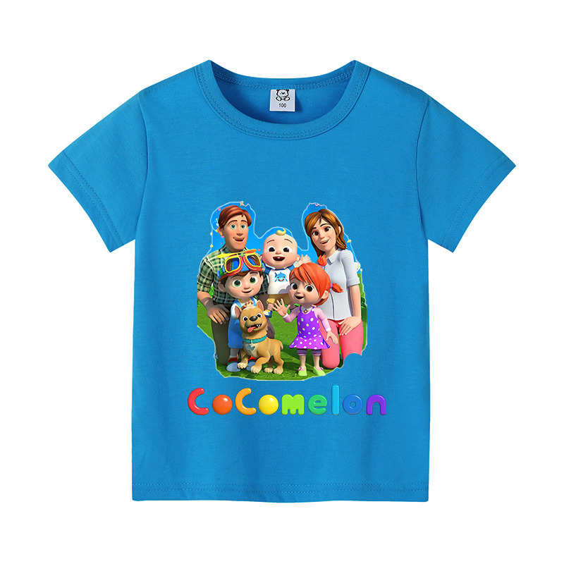 Детские футболки Cocomelons, х – обзор и цена Summer Clothing Girl