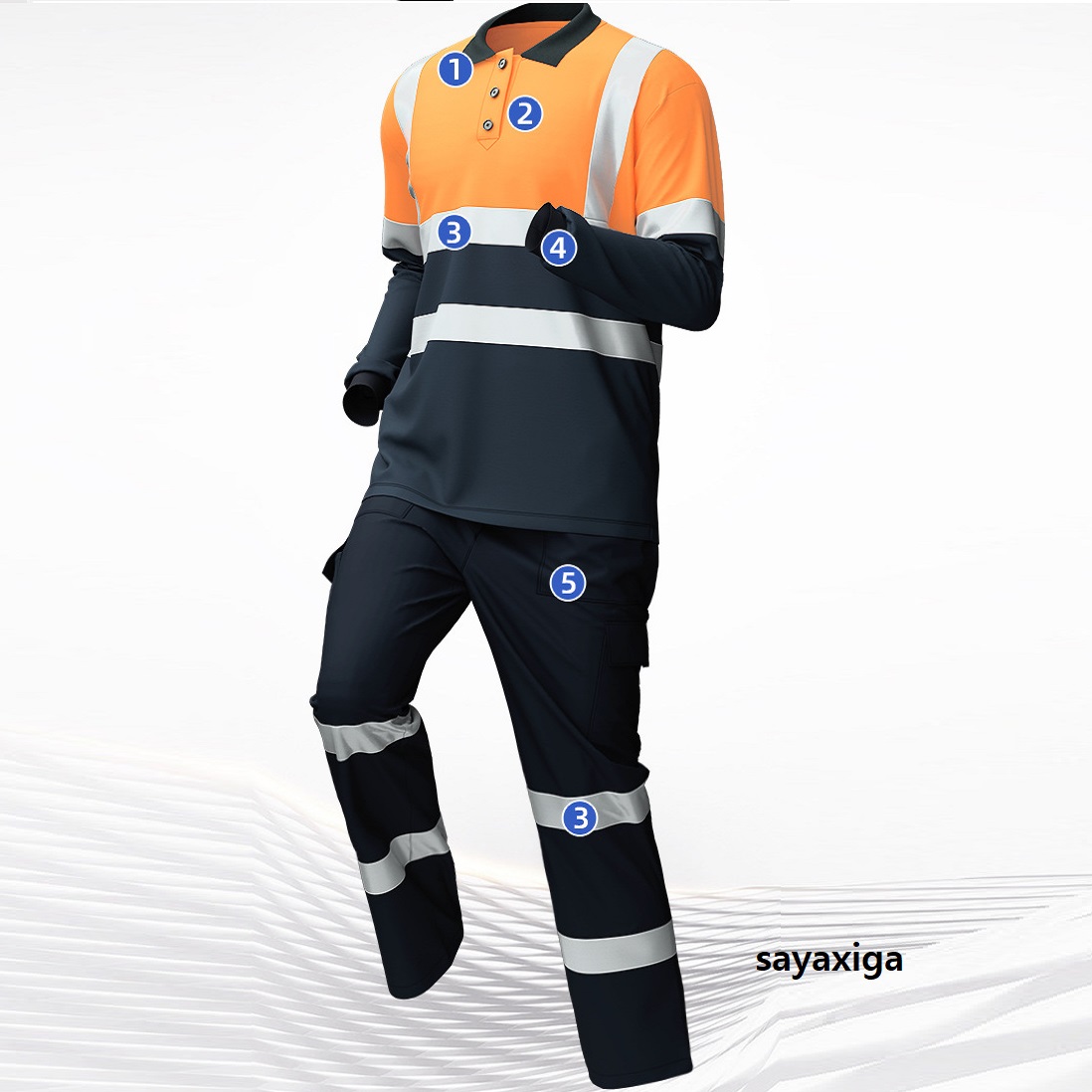 Высокопрочная Безопасная рабоч – обзор и цена Summer Hi Vis Clothing