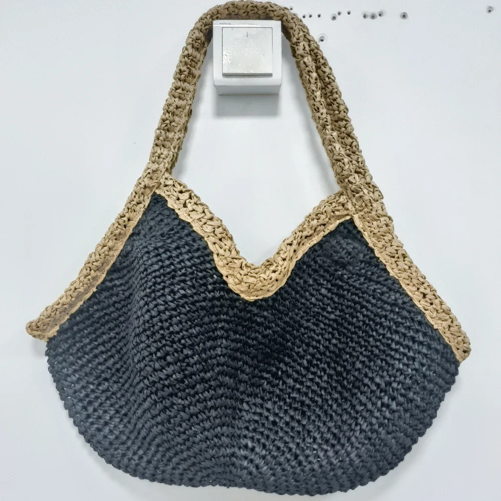 Новая летняя плетеная сумка ру – обзор и цена Beach Bag Straw