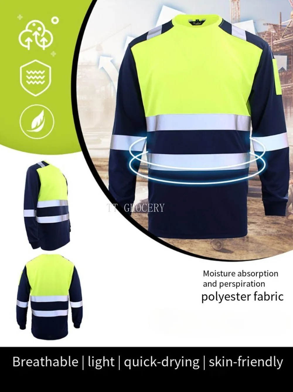 Защитные рабочие рубашки высок – обзор и цена Summer Hi Vis Clothing