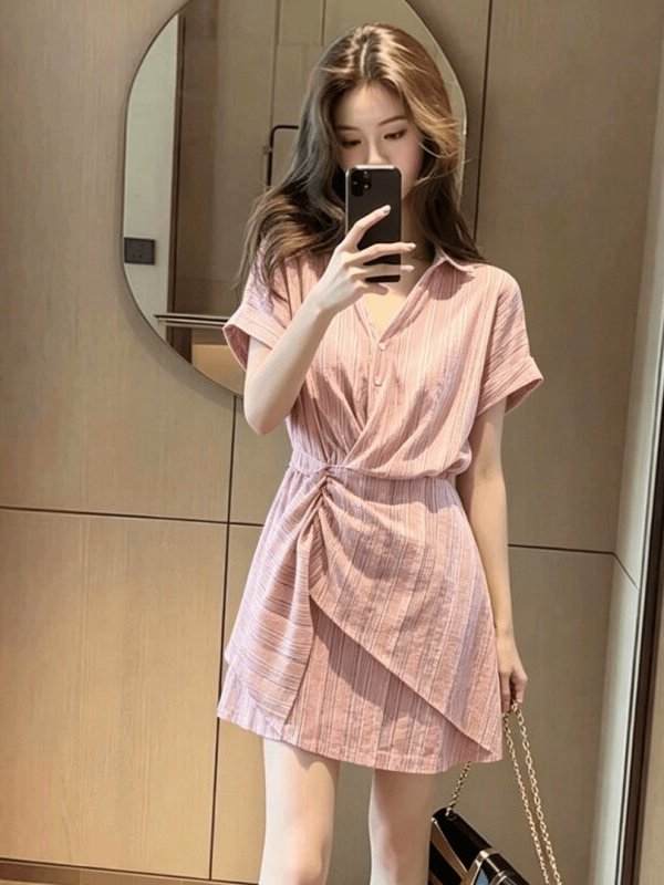 Модное женское платье в корейс – обзор и цена Summer Line Clothing Brand