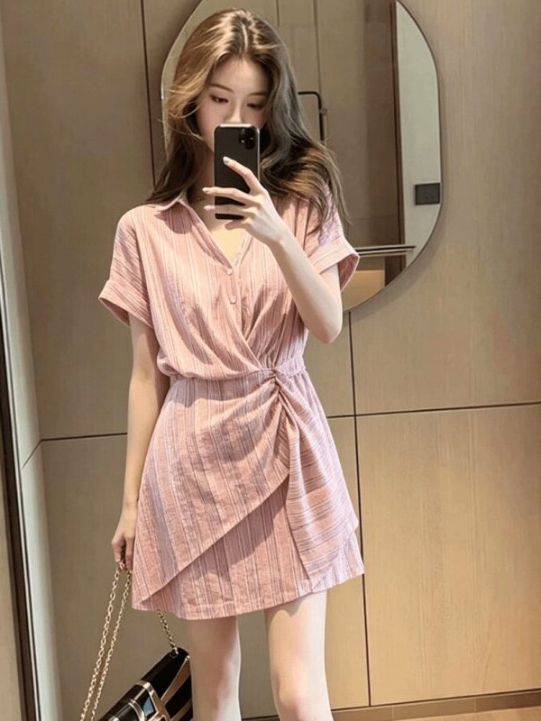 Модное женское платье в корейс – обзор и цена Summer Line Clothing Brand