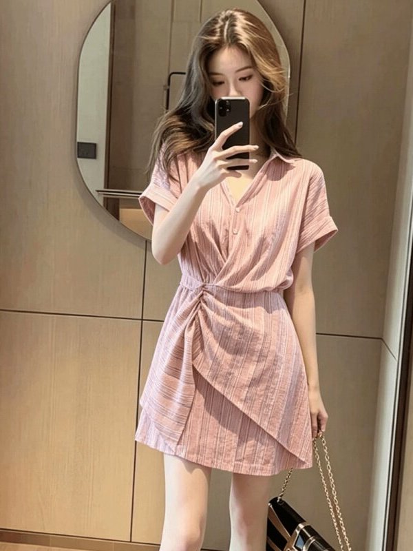 Модное женское платье в корейс – обзор и цена Summer Line Clothing Brand